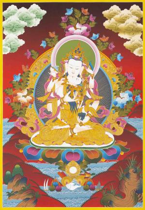 Vajrasattva with Consort | Purification and Unity | Dorje Sempa | Yab Yum Shakti